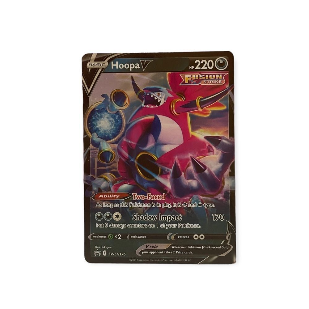 Pokemon  Hoopa V SWSH: Sword & Shield Promo Cards SWSH176​​​​